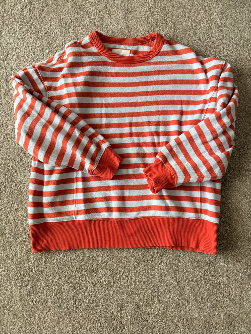 aerie Striped Crewneck Sweatshirt